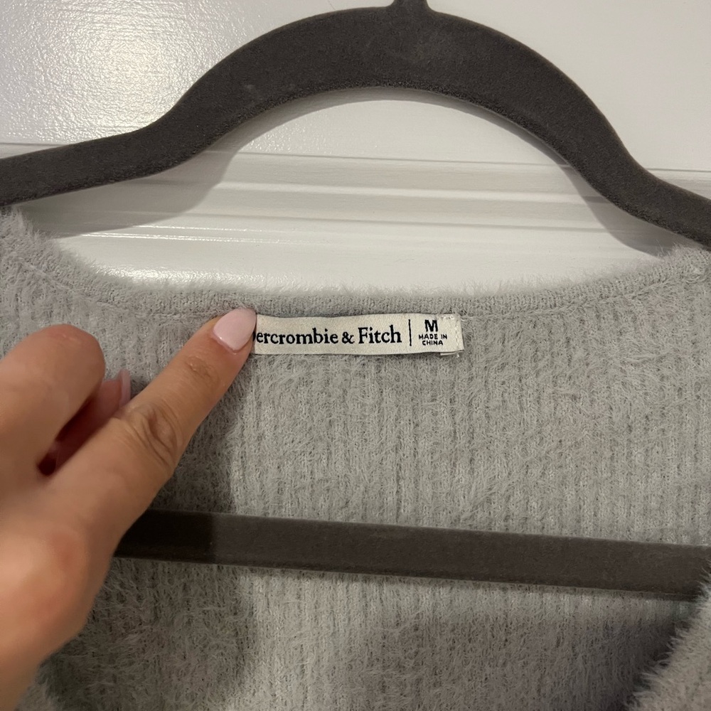 Abercrombie Ribbed Short Cardigan - Picture 4 of 5